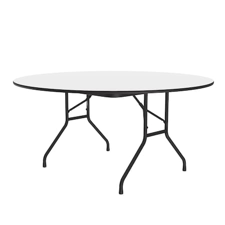 Correll CF HPL Folding Tables 60" Round White CF60PX-36